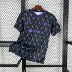 Real Betis 2025-26 Black Purple Lightning Pre-Match Training Jersey