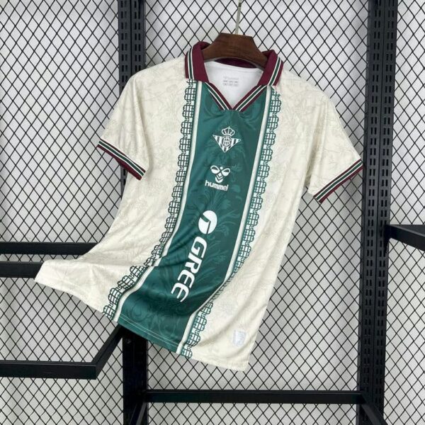 Real Betis 2025-26 Cream Green Retro Special Edition Jersey