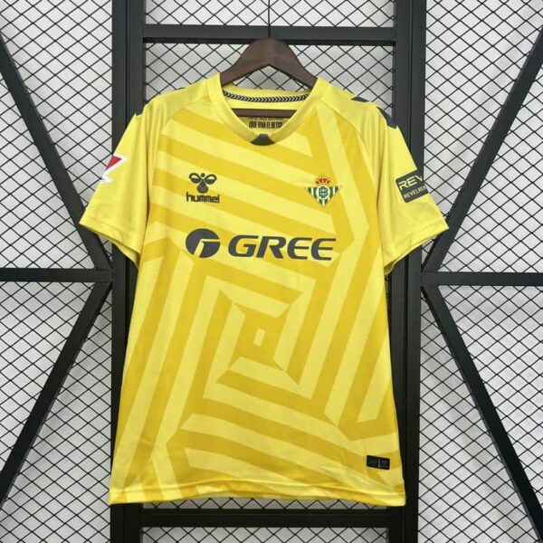 Real Betis 2025-26 Yellow Goalkeeper Jersey