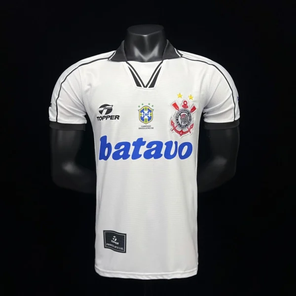 Corinthians 1999-00 Home Retro Jersey