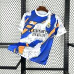 Real Madrid 2025-26 Blue White and Orange Special Edition Jersey