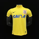 Corinthians 2014-15 Yellow Goalkeeper Retro Jersey