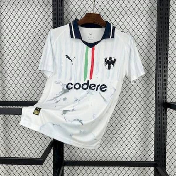 CF Monterrey 2025-26 KIDSUPER White Co-Branded Jersey