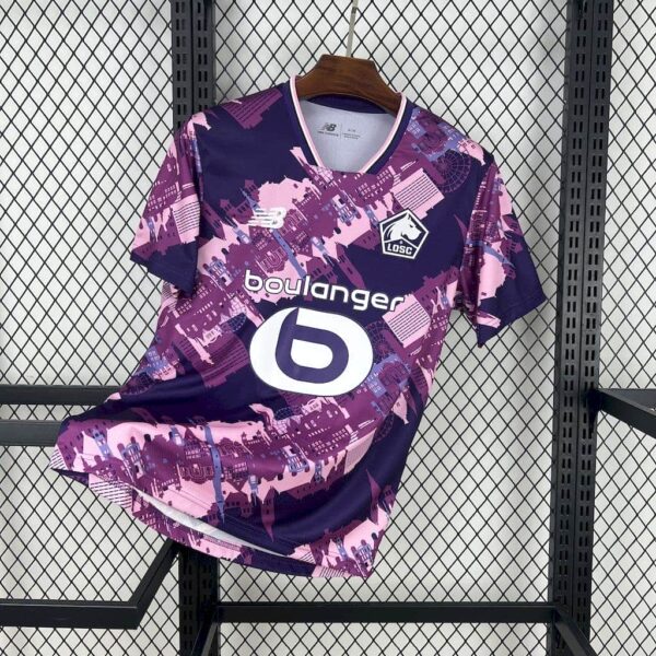 LOSC Lille 2025-26 Away Jersey Fan Version