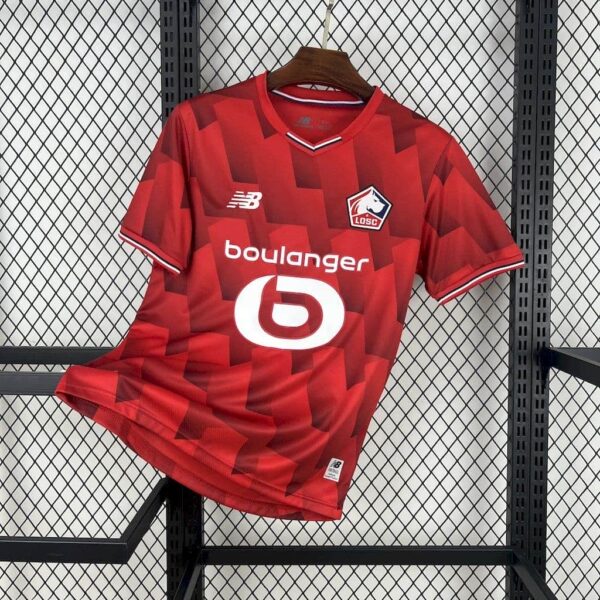 LOSC Lille 2025-26 Home Jersey Fan Version