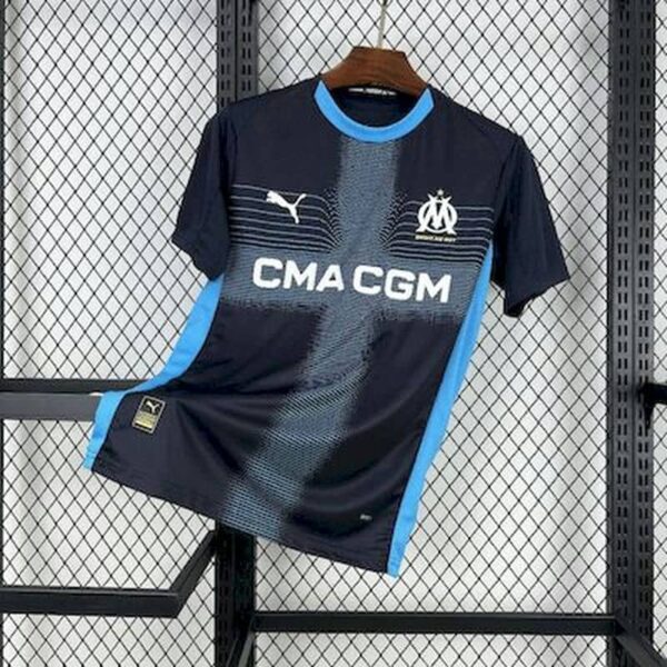 Olympique de Marseille 2025-26 Away Jersey Fan Version