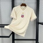 Olympique Lyonnais 2025-26 Beige Anniversary Jersey