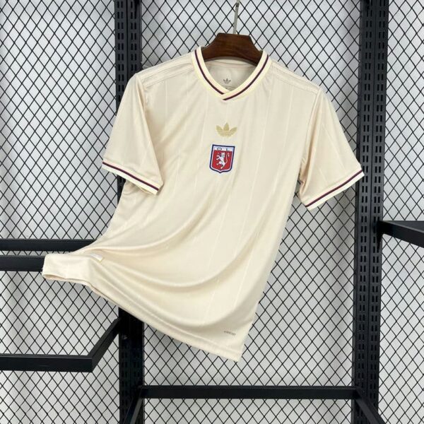 Olympique Lyonnais 2025-26 Beige Anniversary Jersey