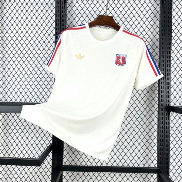 Olympique Lyonnais 2025-26 White Anniversary Jersey