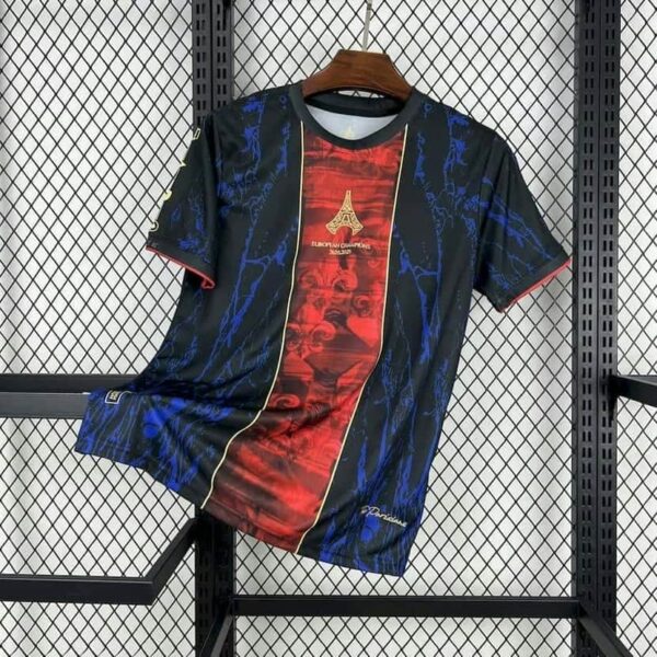 PSG 2025-26 (CAMPEONES DE EUROPA) Red and Blue Special Edition Jersey