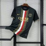 PSG 2025-26 Black and Gold Special Edition Jersey