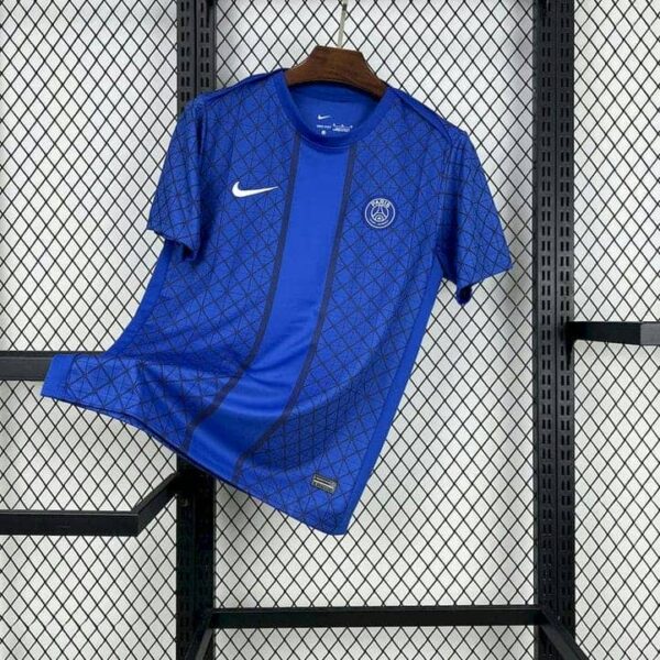 PSG 2025-26 Blue Pre-Match Training Jersey