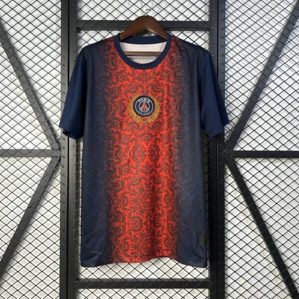 PSG 2025-26 Red Pattern Special Edition Jersey