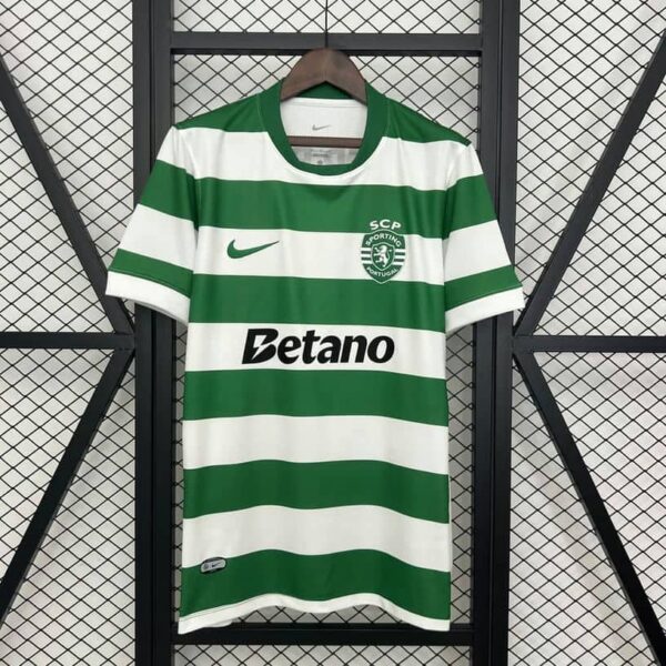 Sporting Lisbon 2025-26 Home Stadium Jersey Fan Version