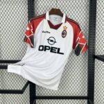 AC Milan 1997-98 White Away Retro Jersey