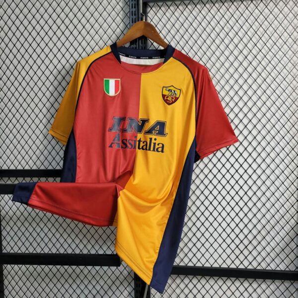AS Roma 2000-01 Home Retro Jersey