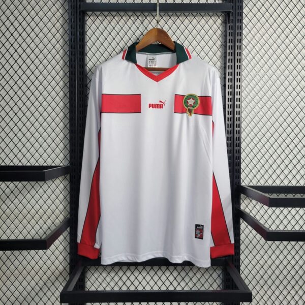 Morocco 1998-99 Away Retro Long Sleeve Jersey