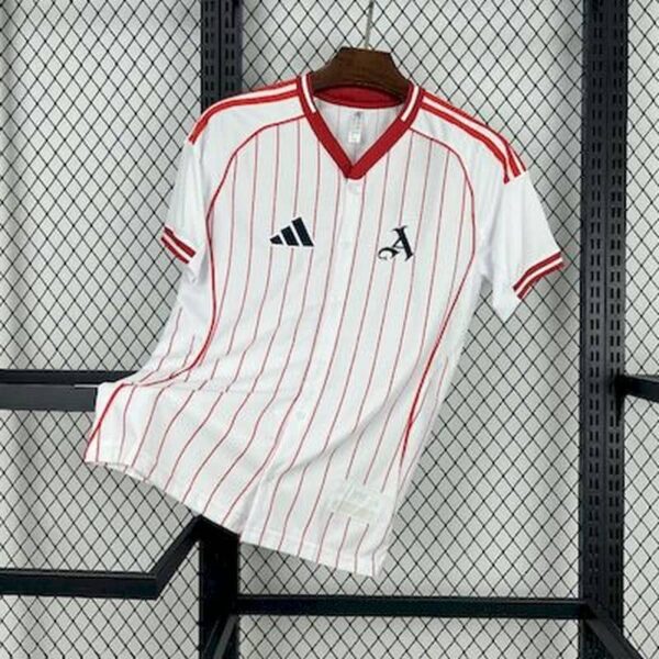Arsenal 2025-26 US Pack Red Stripes Special Edition Jersey