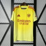 Arsenal 2025-26 Yellow Goalkeeper Jersey