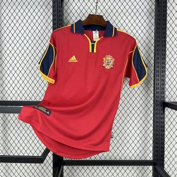 Spain 1998-99 Home Retro Jersey