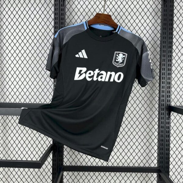 Aston Villa 2025-26 Away Jersey Fan Version
