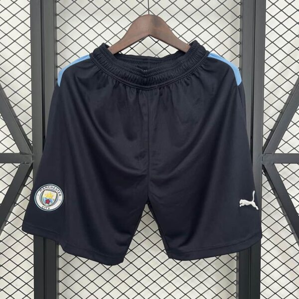 Manchester City 2025-26 Black Shorts