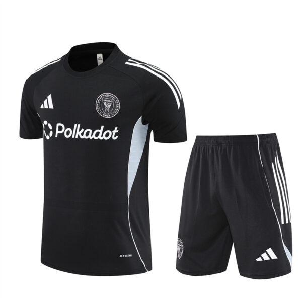 Inter Miami CF 2025-26 Black Short Sleeve Training Kit