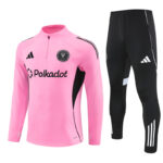 Inter Miami CF 2025-26 Pink Half Zip Long Sleeve Training Kit