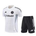 Inter Miami CF 2025-26 White Short Sleeve Training Kit