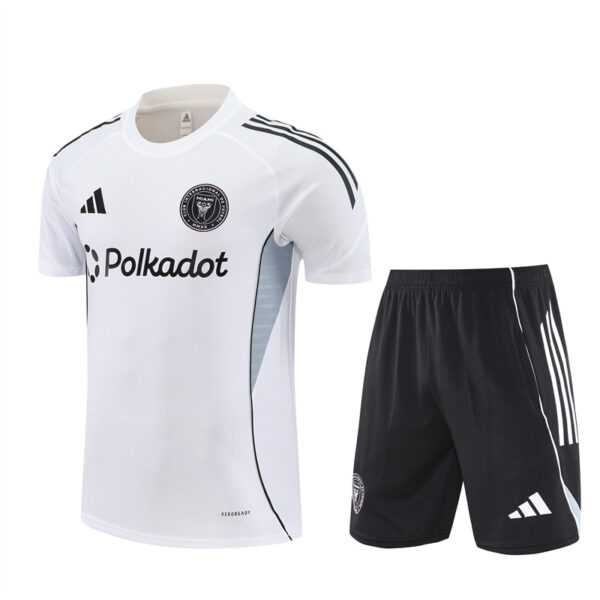Inter Miami CF 2025-26 White Short Sleeve Training Kit