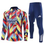 Arsenal 2025-26 Yellow Red (Camo Edition) Half Zip Long Sleeve Training Kit