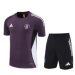 Manchester United 2025-26 Purple Short Sleeve Training Kit