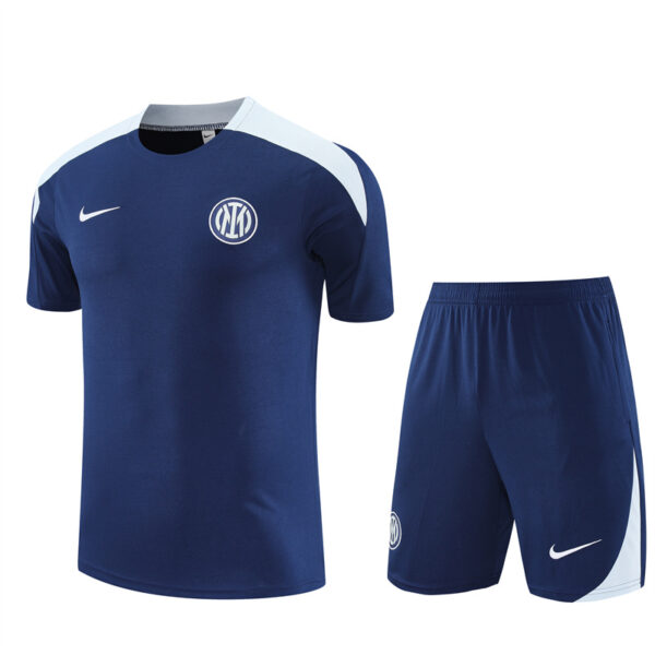 Inter Milan 2025-26 Royal Blue Short Sleeve Training Kit