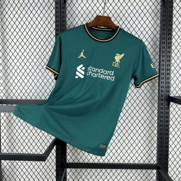 Liverpool 2025-26 Green Jordan Concept Jersey