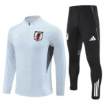 Japan 2025-26 Light Grey Half Zip Long Sleeve Training Kit