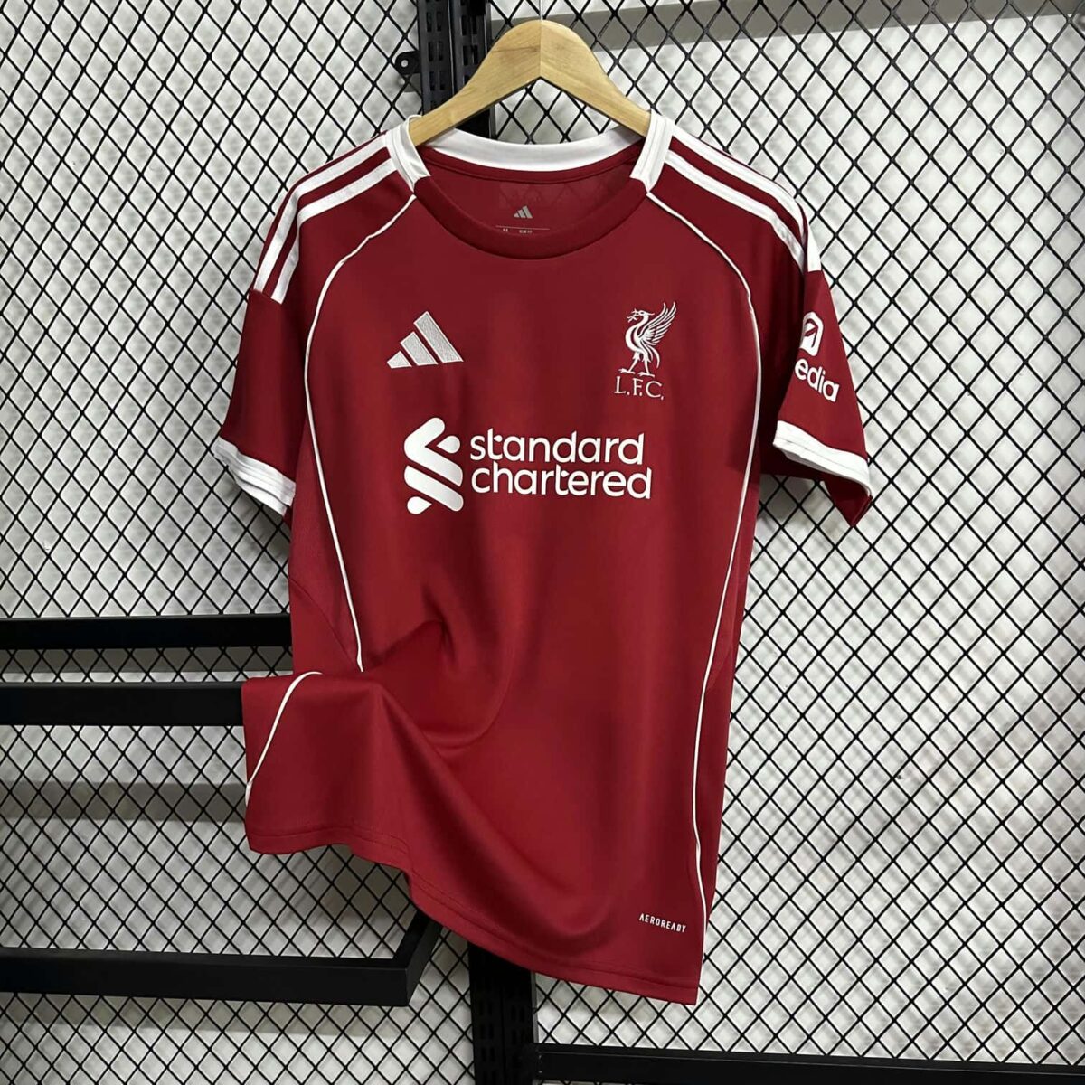 Liverpool 2025-26 Home Jersey Fan Version - Image 1