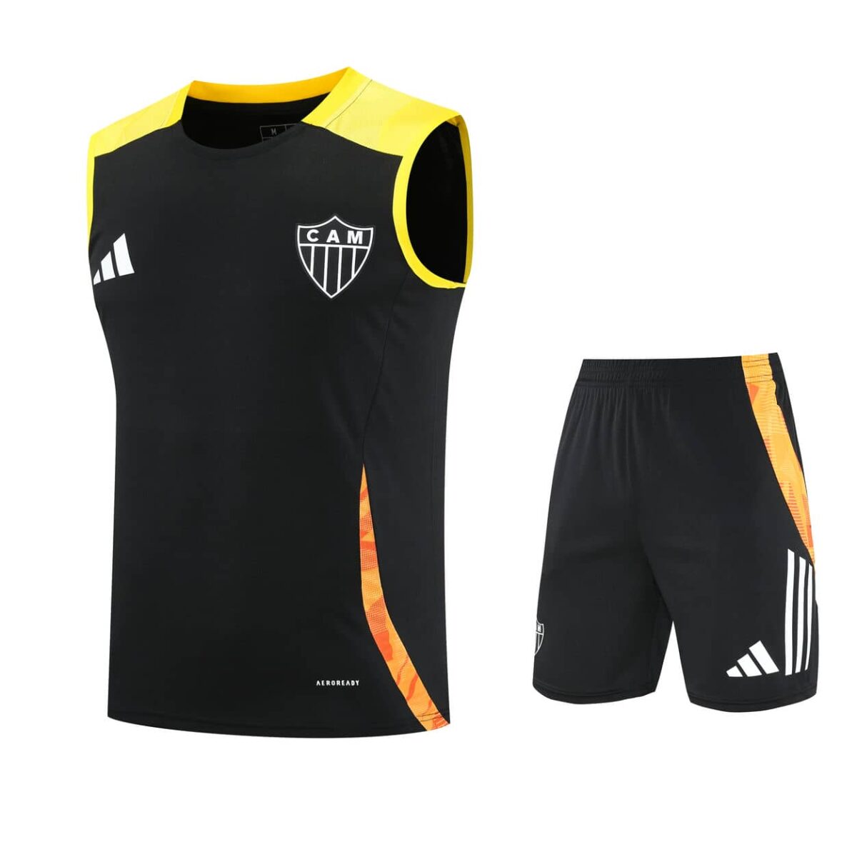 Atletico Mineiro 2025-26 Black Vest Training Kit - Image 1