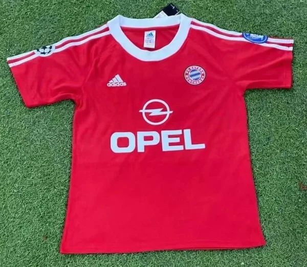 Bayern Munich 2000-01 Home Champions League Retro Jersey