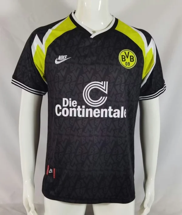 Borussia Dortmund 1995-96 Away Retro Jersey