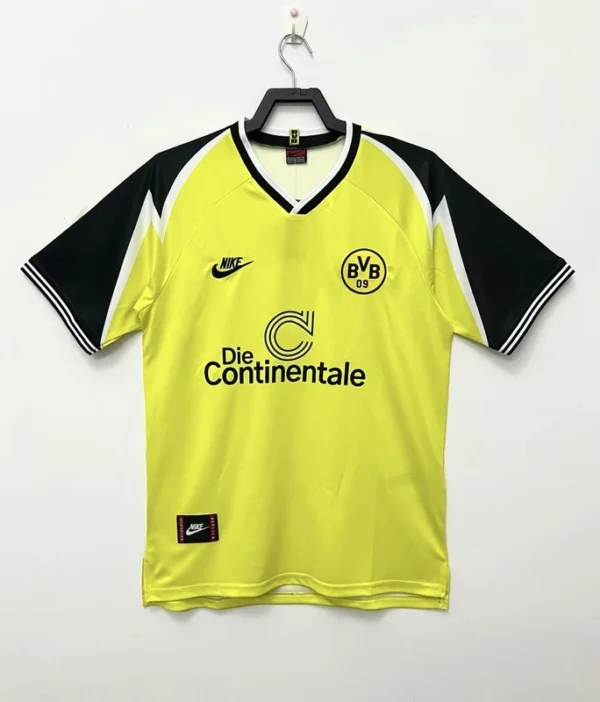 Borussia Dortmund 1995-96 Home Retro Jersey