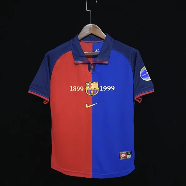 Barcelona 100th Anniversary Home Retro Jersey