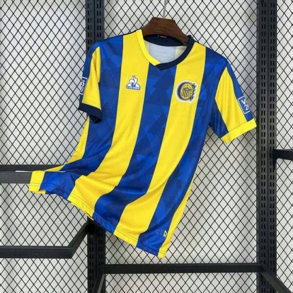 Rosario Central 2025-26 Home Jersey Fan Version