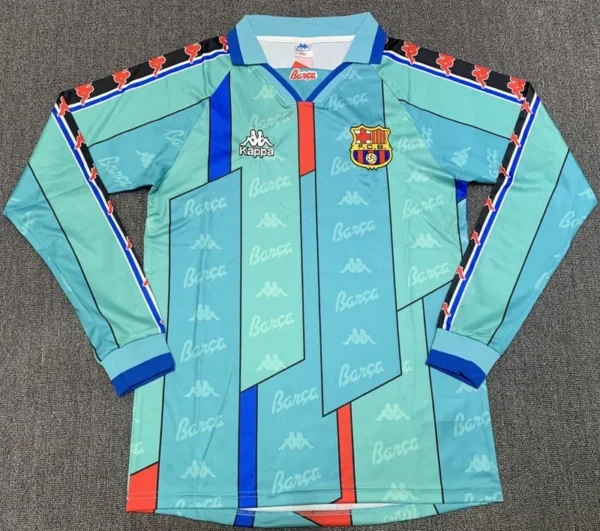 Barcelona 1996-97 Away Retro Long Sleeve Jersey