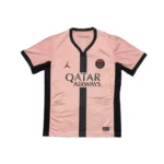 PSG 2025-26 Light Pink with Black Stripe Special Edition Jersey