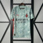 AC Milan 2025-26 Light Green Goalkeeper Jersey