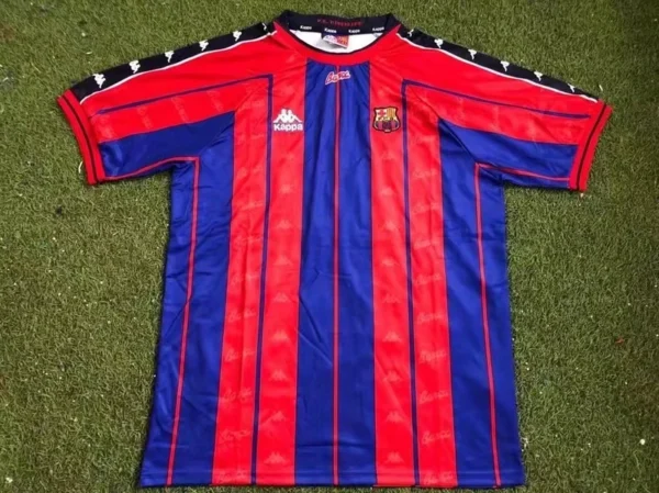 Barcelona 1997-98 Home Retro Jersey