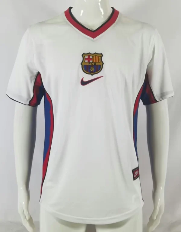 Barcelona 1998-99 Away Retro Jersey