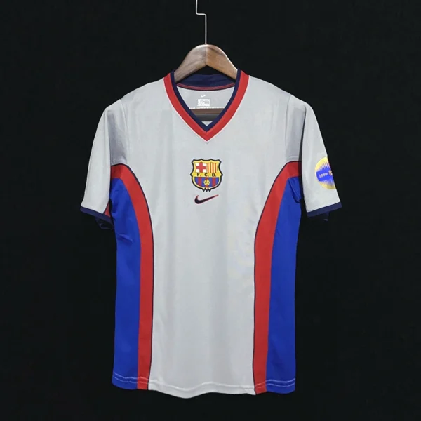 Barcelona 2000-01 Away Retro Jersey