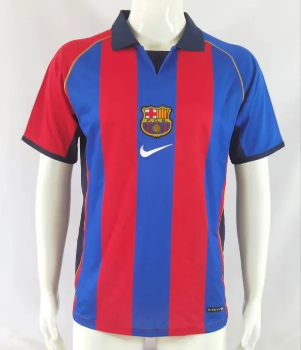 Barcelona 2000-01 Home Retro Jersey