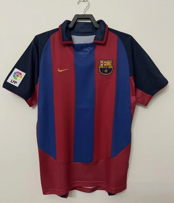 Barcelona 2003-04 Home Retro Jersey
